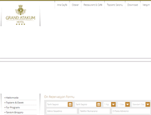 Tablet Screenshot of grandatakumhotel.com